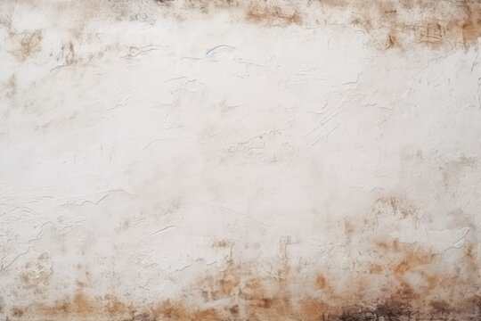 Background image of an ancient cement wall that is cracked and stained.