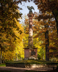 Denkmal im Schlosspark Donaueschingen