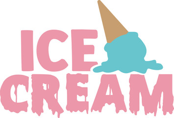 Ice Cream - Ice Cream Illustration