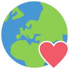 Earth rotation illustration