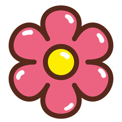 shiny flower icon