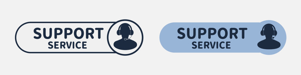 Support service label