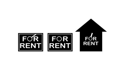 house for rent, for  rent stamp, text