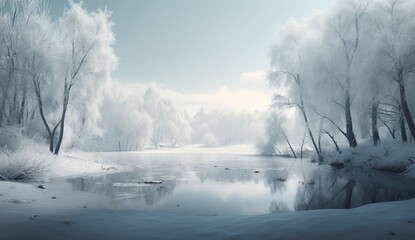 winter landscape	