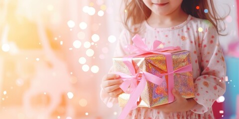 Fototapeta premium Christmas children. Little children on Christmas holiday in winter season