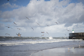 Tharon Plage avant la tempête