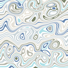 ABSTRACT ILLUSTRATION MARBLED TEXTURE LIQUIFY PSYCHEDELIC PASTEL SOFT COLORFUL DESIGN. OPTICAL ILLUSION BACKGROUND VECTOR DESIGN