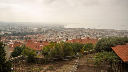 ulica grecja piękna okolica saloniki © Tymoteusz