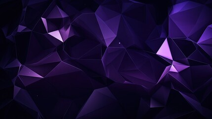  a purple abstract background with triangles and stars in the sky.  generative ai