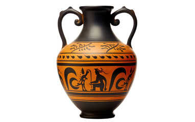 Greek Amphora Ceramic Masterpiece Transparent PNG