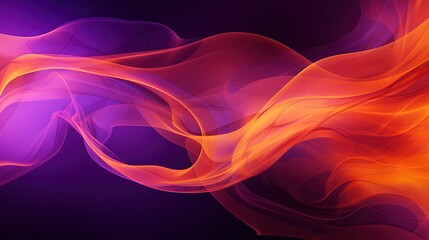  an abstract background of red and orange smoke on a black background.  generative ai