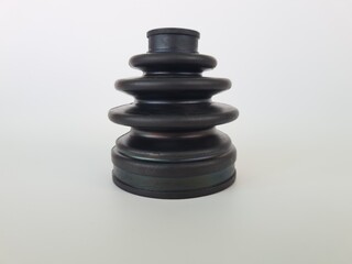 Car CV joint boot isolated on white background