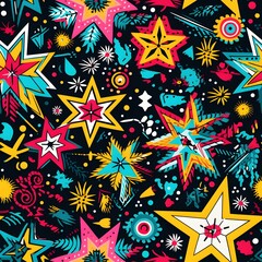 Christmas Seamless tile pattern gift wrap background design