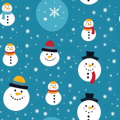 Christmas Seamless tile pattern gift wrap background design