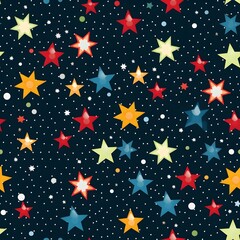 Christmas Seamless tile pattern gift wrap background design