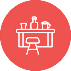 Bar Counter Icon