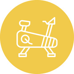 Stationery Bike Icon