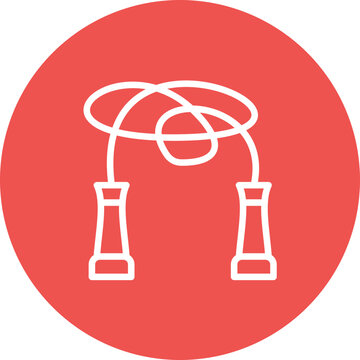 Jumping Rope Icon