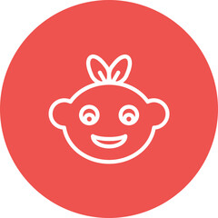 Baby Smile Icon