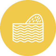 Fototapeta premium Sea Landscape Icon