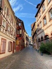 Fototapeta na wymiar street in the old town of Barr in Alsace