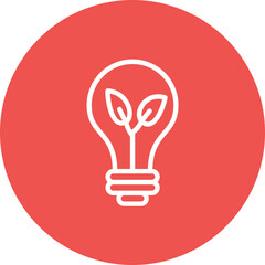 Eco Bulb Icon