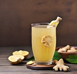 ginger tea with lemon
