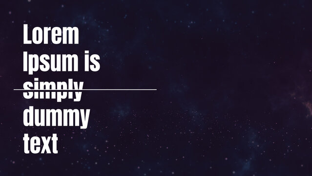Social Media Text Animation