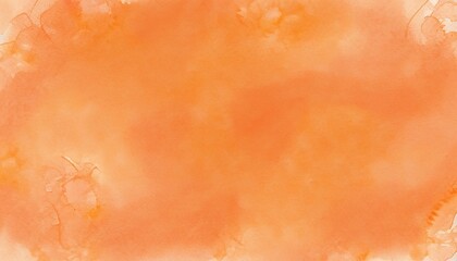 水彩で描いたオレンジ色の水彩テクスチャ背景 - obrazy, fototapety, plakaty