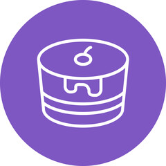 Chocolate Cake Icon