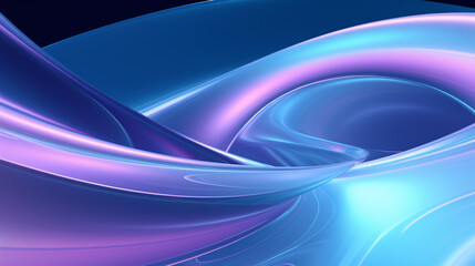 Bright Blue and Purple Glowing Circles on a Playful Background, Featuring Streamlined Design Elements.