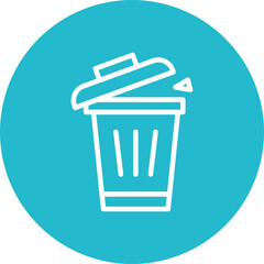 Garbage Cleaning Icon