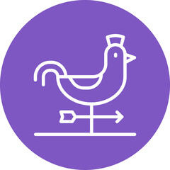 Weathercock Icon