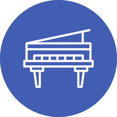 Wooden Piano Icon