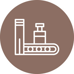 Luggage Conveyor Icon