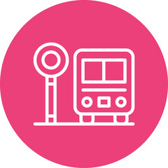 Bus Stop Icon