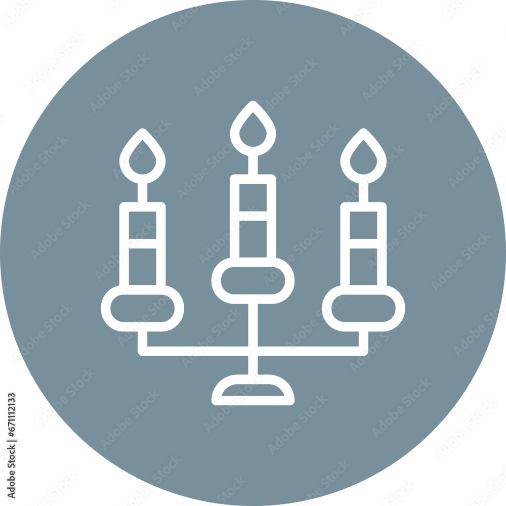 Poster Candles Icon