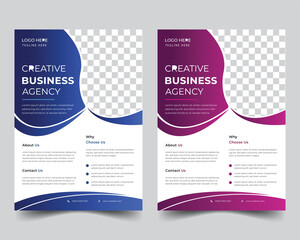 Corporate business flyer template design,marketing, business proposal, promotion, advertise, publication, ... 
