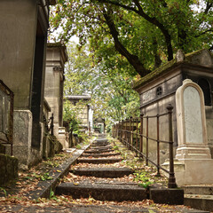 Walk through the Père Lachaise Cemetery Paris