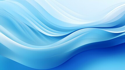 water surface waves with blue abstract Background
