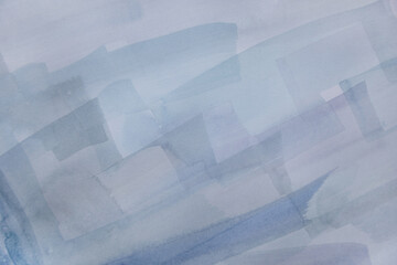 Simple abstract brush strokes texture. Neutral watercolor background.