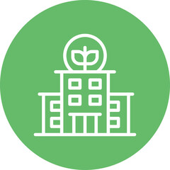 Eco Hotel Icon
