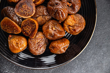fig dried fruit figs smoked cooking appetizer meal food snack on the table copy space food background rustic top view  