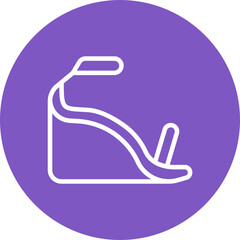 Wedge Heel Icon