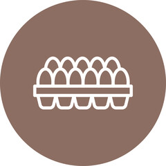 Egg Carton Icon