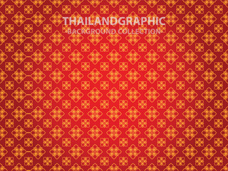vector thai ethnic decorative elements vector background illustration
