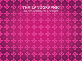 vector thai ethnic decorative elements vector background illustration