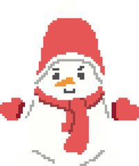 santa claus christmas pixelated