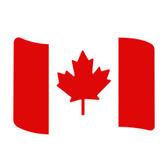 Fototapeta na wymiar Canadian flag PNG file