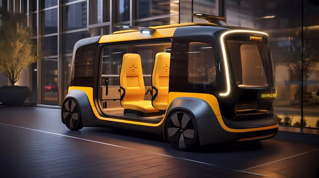 Autonomous robot taxi